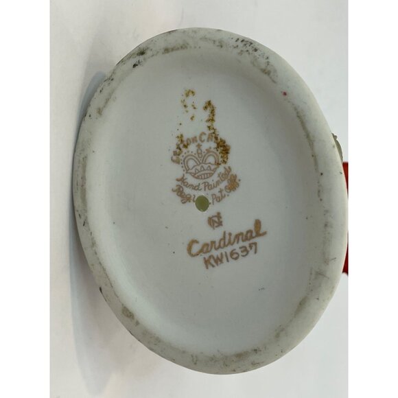 Vintage Lefton China Handpainted Red Cardinal KW1637 - Picture 6 of 6